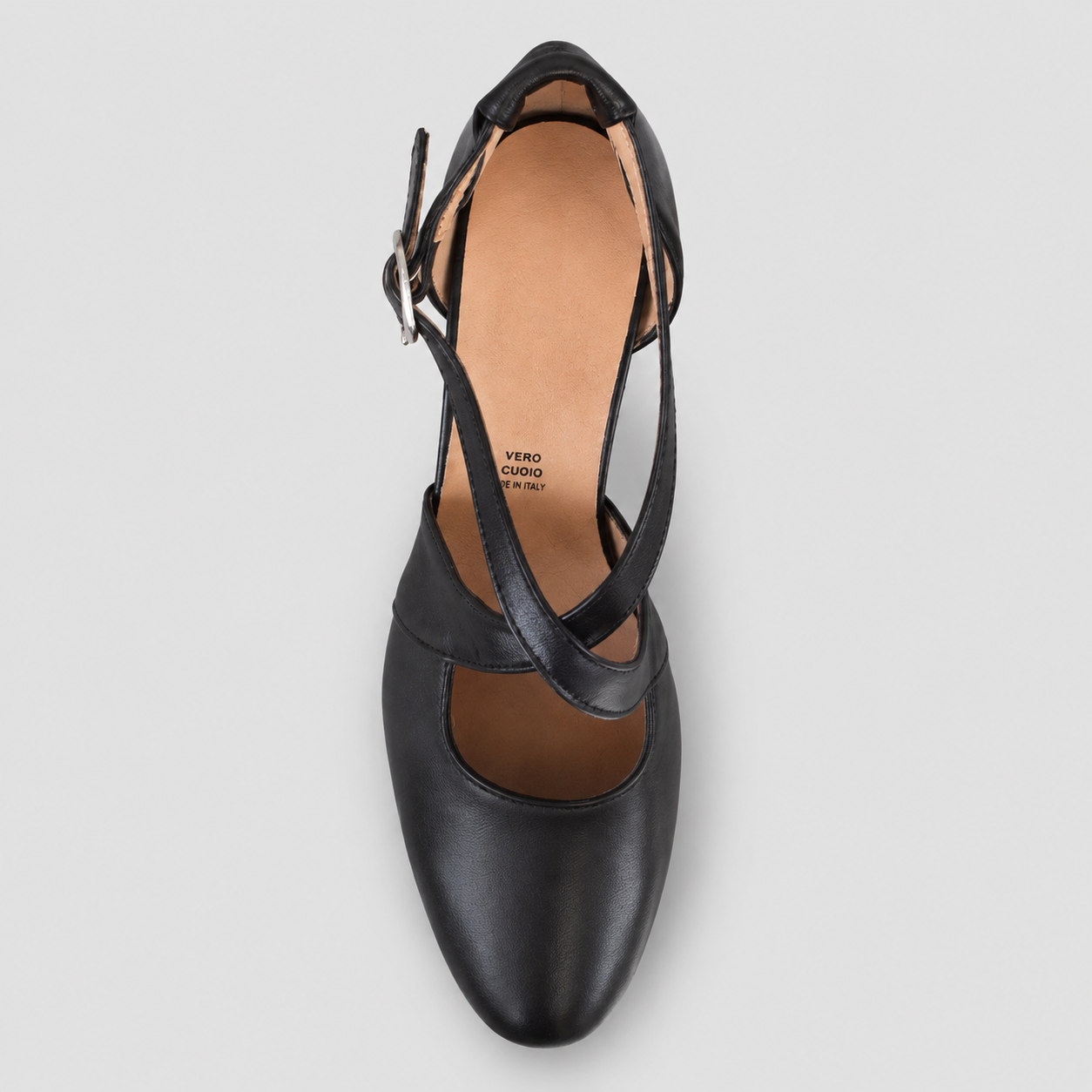 SCARPA DA BALLO ART. 100B NAPPA NERA