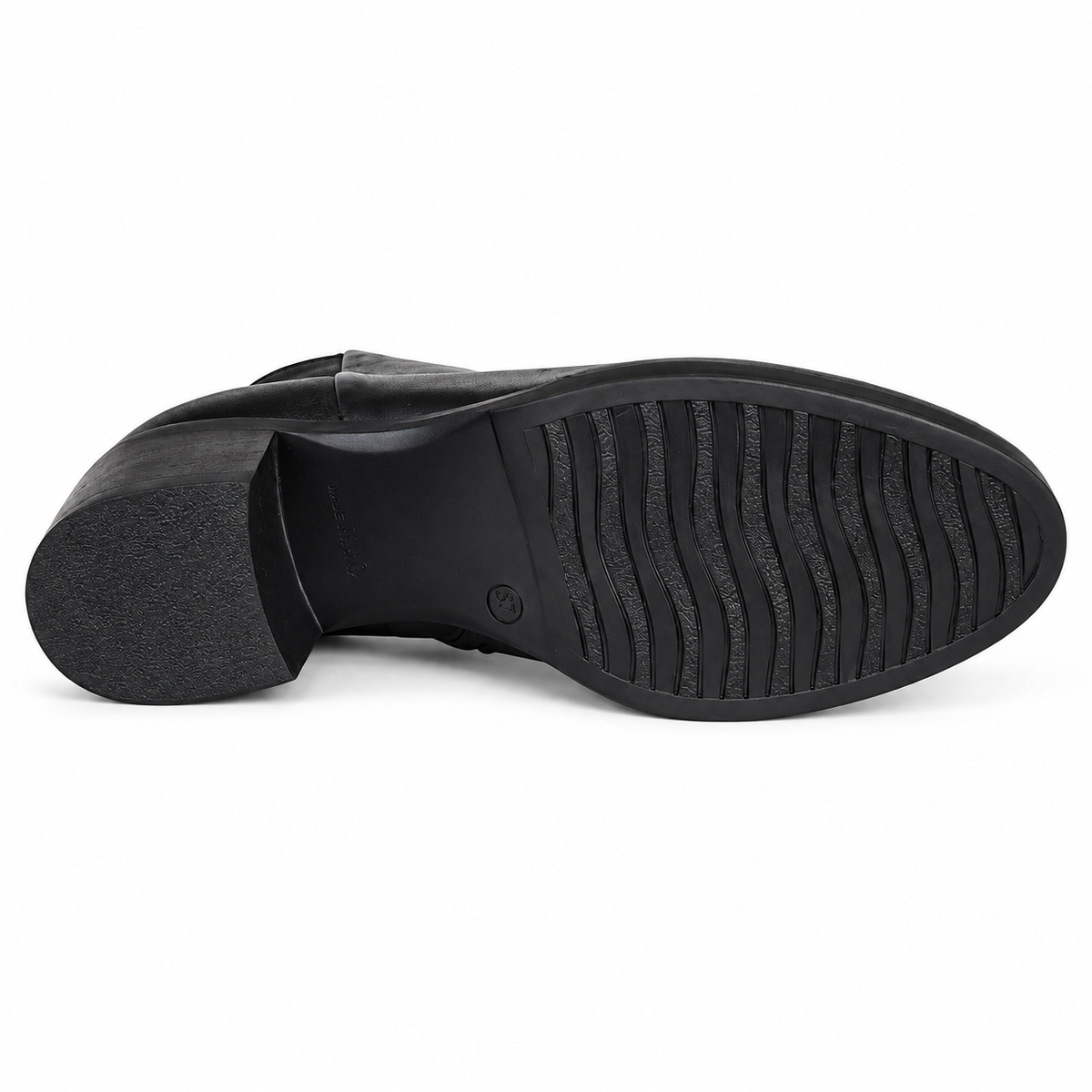 LUX 5440 STIVALETTO PELLE NERO