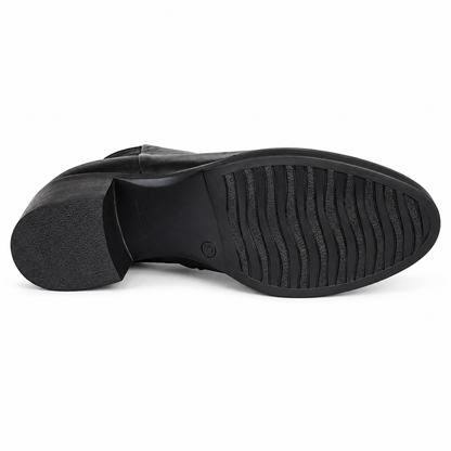 LUX 5440 STIVALETTO PELLE NERO
