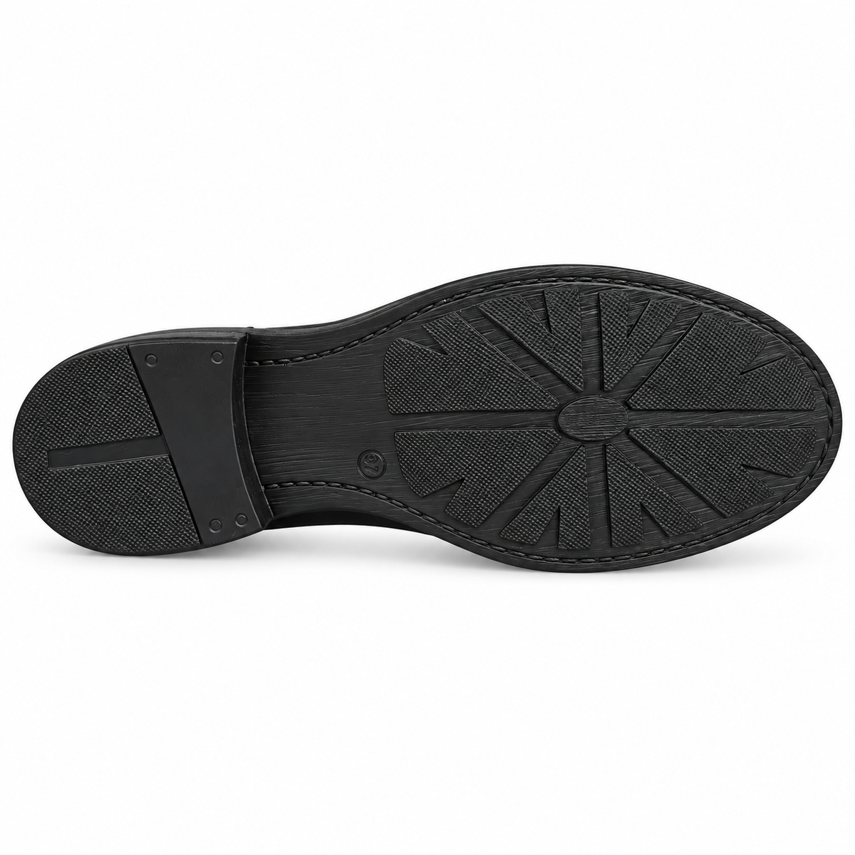 LUX 3052 STIVALETTO PELLE NERO