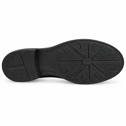 LUX 3052 STIVALETTO PELLE NERO