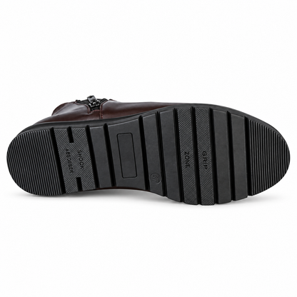 WALK DREAM WZ6076 STIVALETTO T.MORO-BORDO'