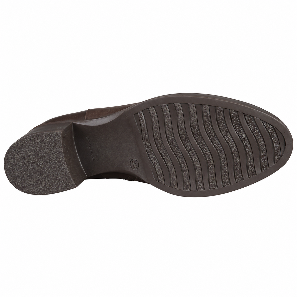 LUX 5440 STIVALETTO PELLE CIOCCOLATO