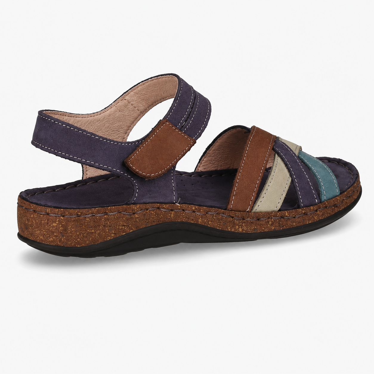 SANDALO TEXX SPORTIVO BLU MULTICOLOR