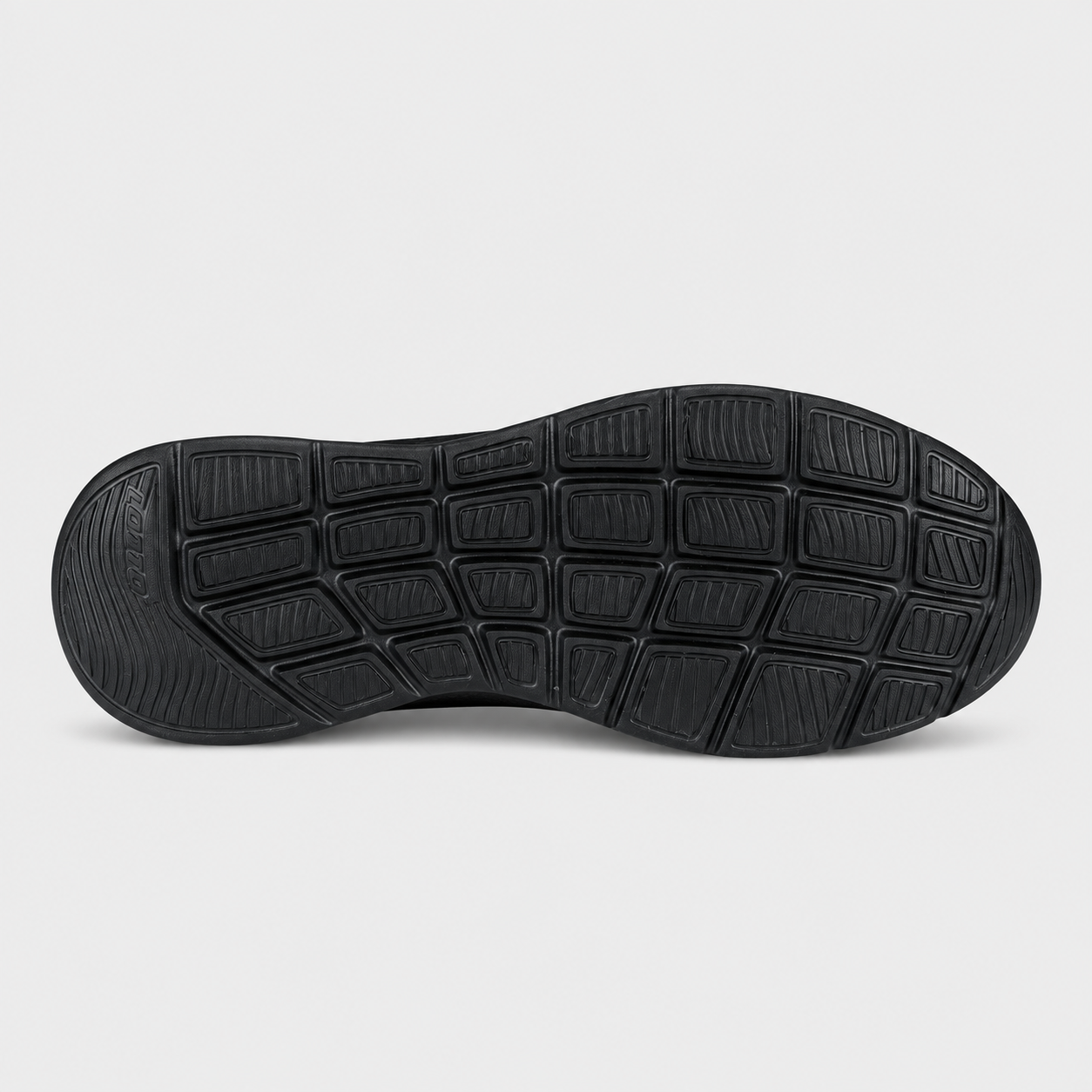 LOTTO RUNNING SLIP & GO 222891 ALL BLACK