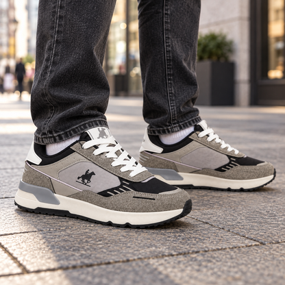 U.S. GRAND POLO GRAY-BLACK