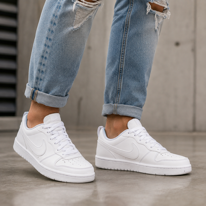 NIKE COURT BOROUGHT LOW RECRAFT BIANCA