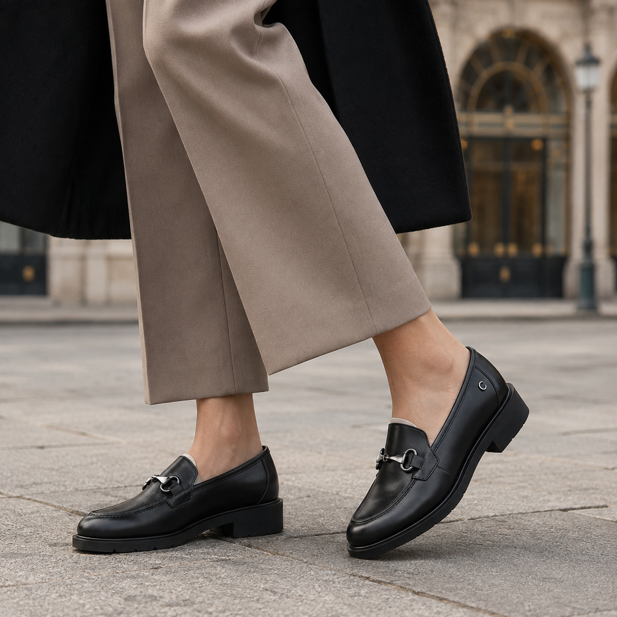 CINZIA SOFT MOCASSINO IV2604 BLACK
