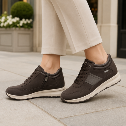 CAPRICE 25204 SNEAKER DK BROWN COMBO