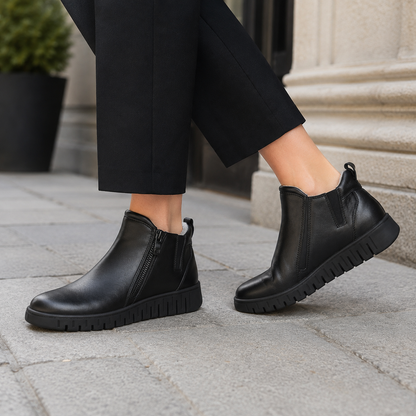 CAPRICE 25416 STIVALETTO BLACK NAPPA