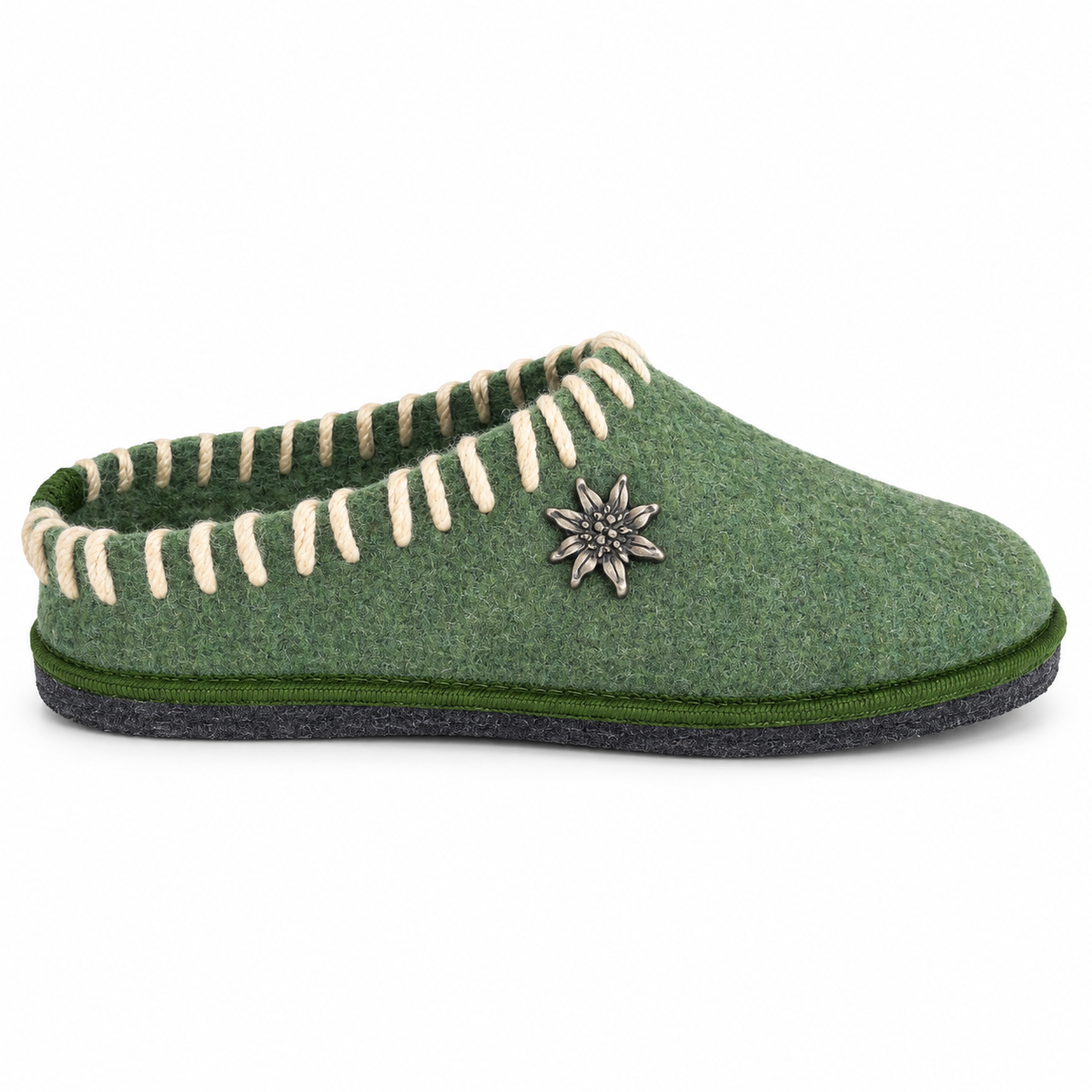 LE TIROLESI 683 IN LANA COTTA VERDE MELA