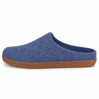 LE TIROLESI 453 CIABATTA IN LANA COTTA DENIM