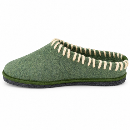 LE TIROLESI 683 IN LANA COTTA VERDE MELA