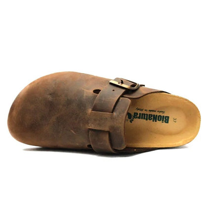 CIABATTA BIONATURA MARRONE OLEATA UNISEX