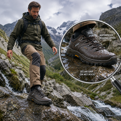 GRISPORT SCARPA TREKKING PELLE MARRONE ART. 10309