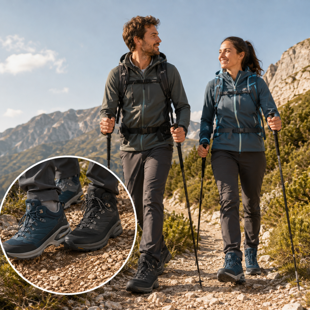 GRISPORT SCARPA TREKKING NABUK OCEANO ART. 15205