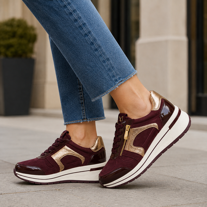 CAPRICE 23300 SNEAKER BORDEAUX COMBO