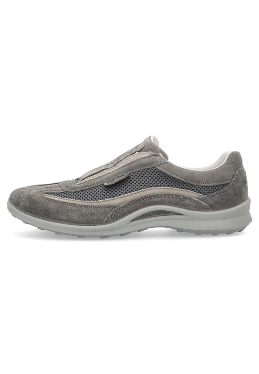 GRISPORT SLIP ON SCAMOSCIATA GRIGIA 8411