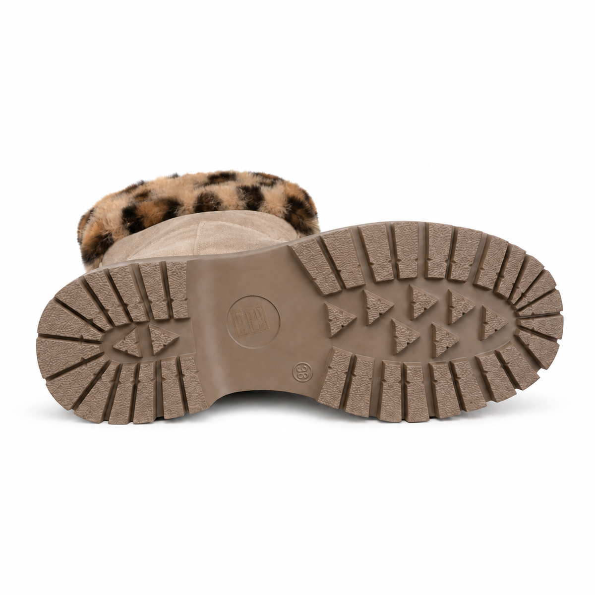 Caffè Nero stivaletto 1391 taupe - suola, sfondo bianco