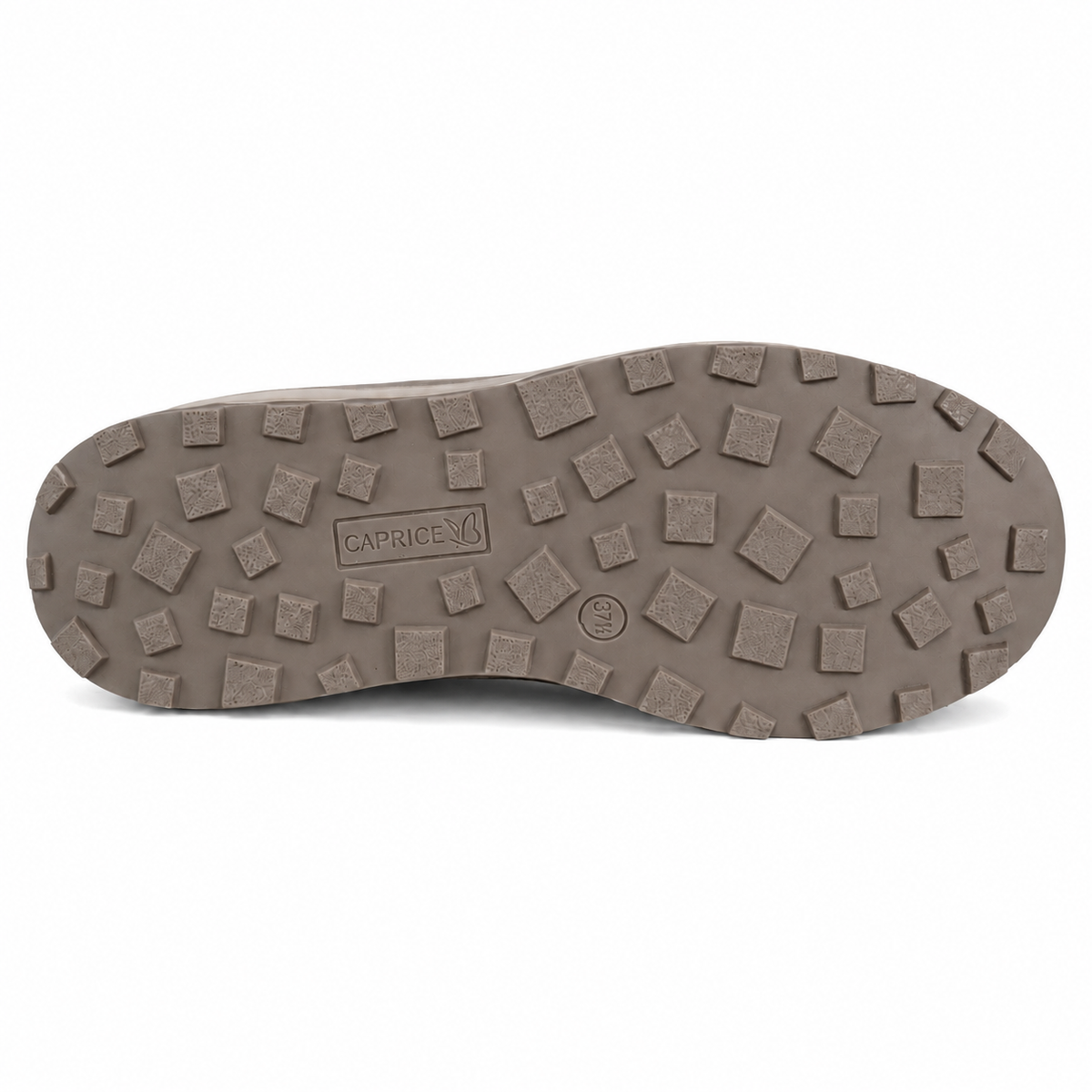 CAPRICE 23719 sneaker beige suola su sfondo bianco