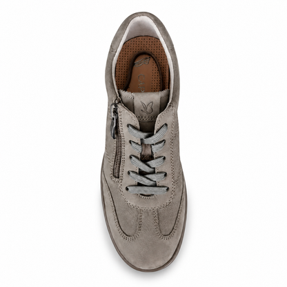 CAPRICE 23761 nabuk taupe vista dall'alto su sfondo bianco