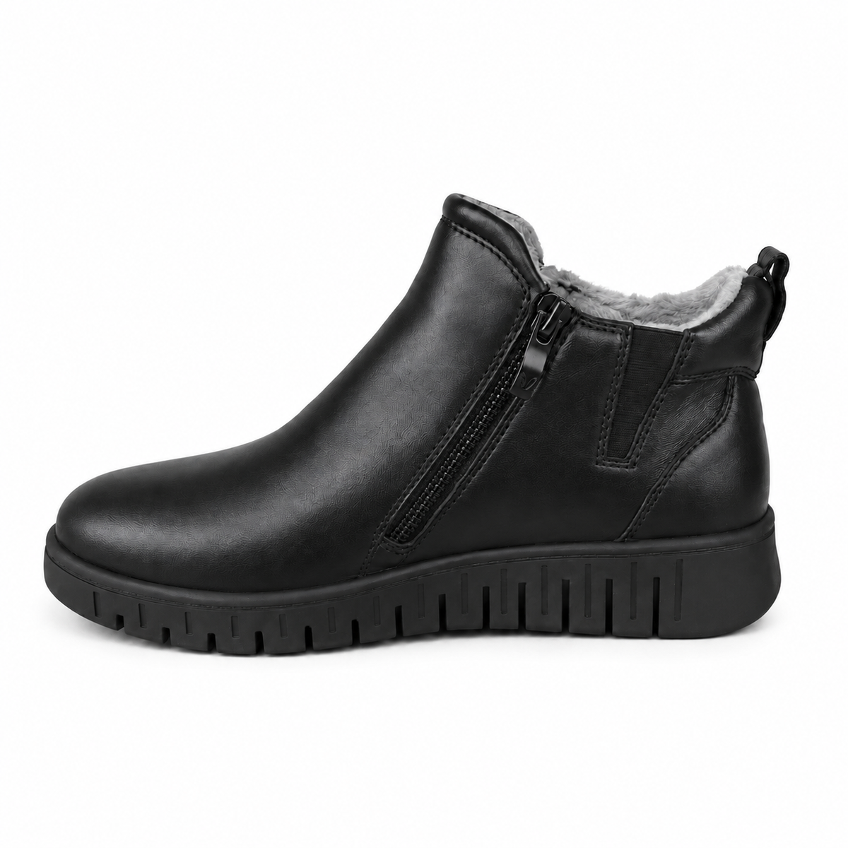 CAPRICE 25416 STIVALETTO BLACK NAPPA su sfondo bianco