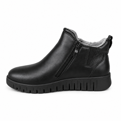 CAPRICE 25416 STIVALETTO BLACK NAPPA su sfondo bianco