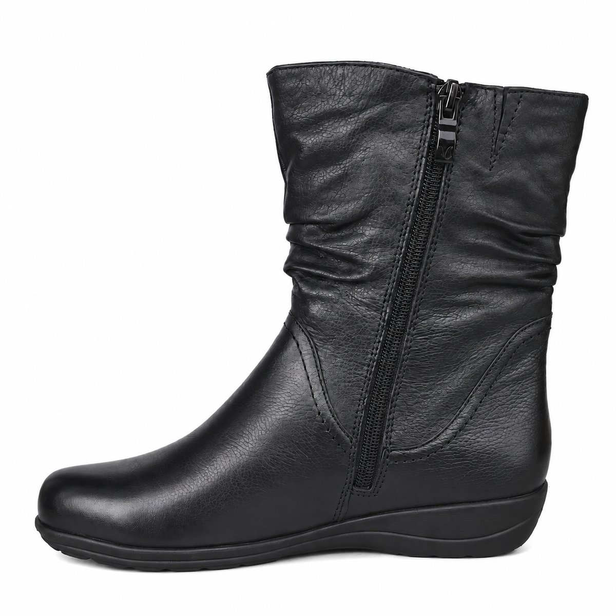 CAPRICE 26406 STIAVALETTO BLACK NAPPA su sfondo bianco