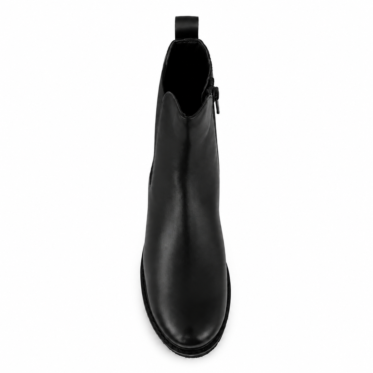 CINZIA SOFT STIVALETTO PFN2161 BLACK su sfondo bianco