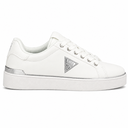 Sneaker bianca - vista 1 su sfondo bianco