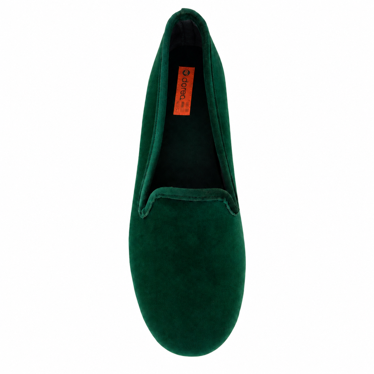 DOREA CS02 PANTOFOLA VERDONE su sfondo bianco
