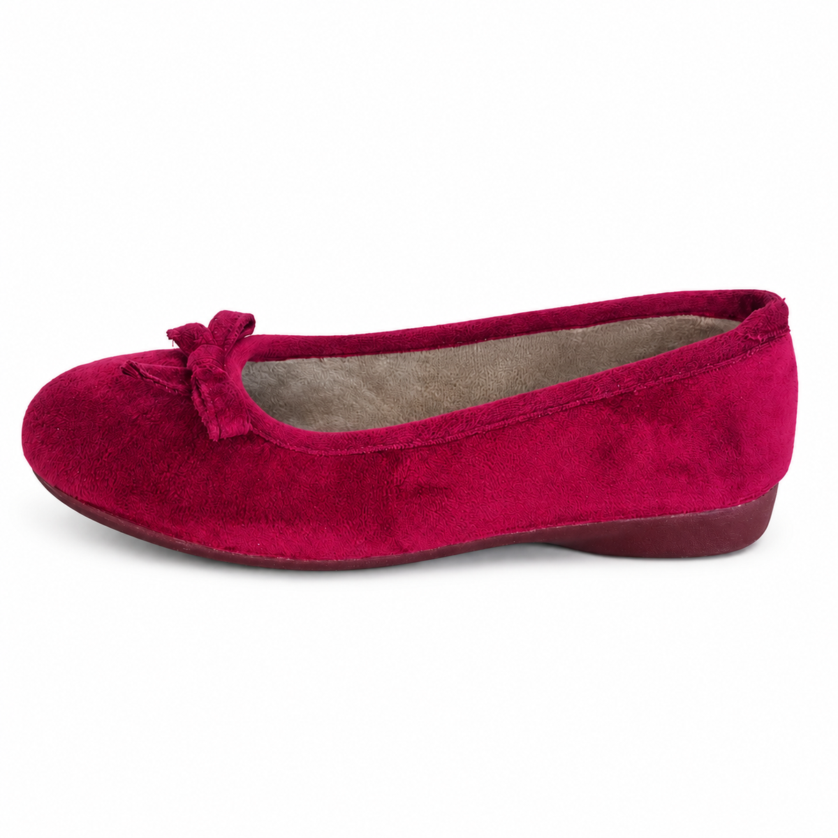 DOREA FV2331 PANTOFOLA BORDO' su sfondo bianco