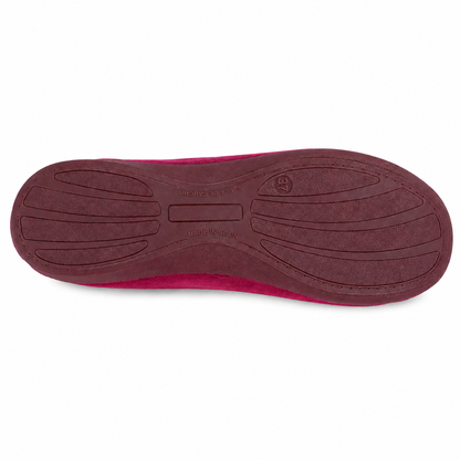 DOREA FV2331 PANTOFOLA BORDO' su sfondo bianco
