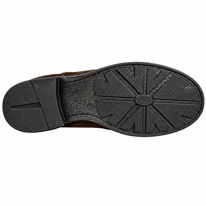 LUX 3052 STIVALETTO CAMOSCIO CIOCCOLATO