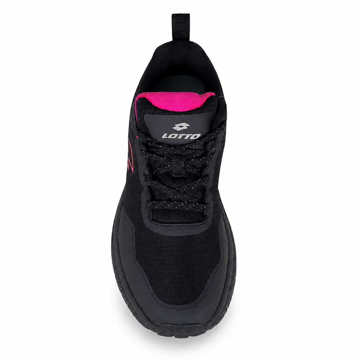 LOTTO REBEL 90AMF BLACK/PINK su sfondo bianco