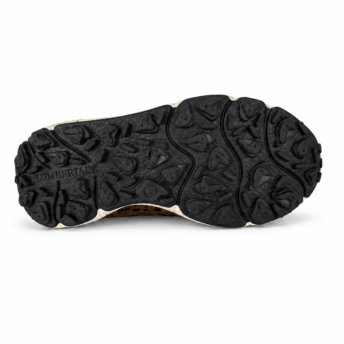 LUMBERJACK TECLA SNEAKER BROWN su sfondo bianco