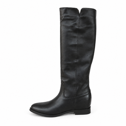 MADE IN ITALY STIVALE V90 VITELLO NERO su sfondo bianco