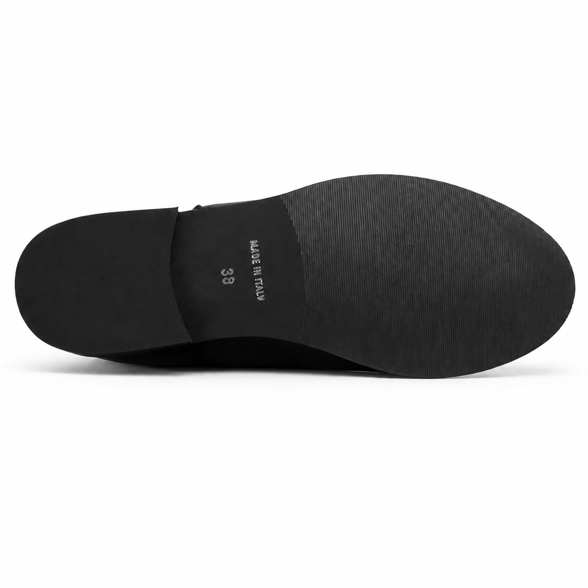 MADE IN ITALY STIVALE V90 VITELLO NERO su sfondo bianco