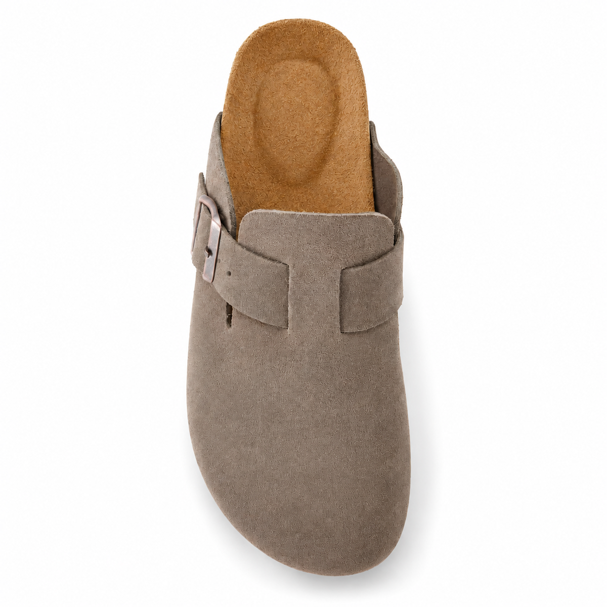 NATURAL BIO PEPA SABOT TORTORA su sfondo bianco