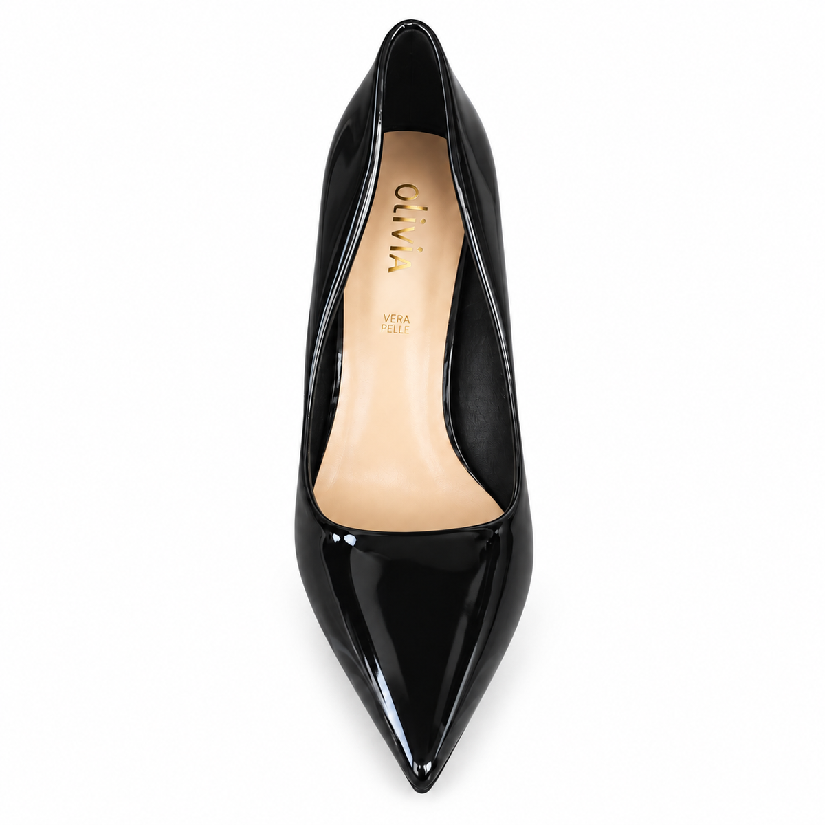 OLIVIA 82188 BLACK GLOSSY su sfondo bianco