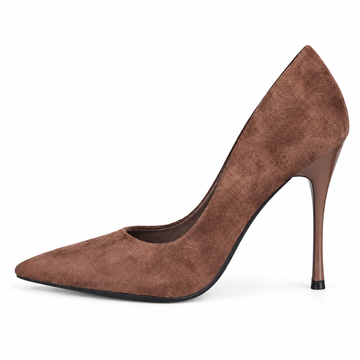 OLIVIA 82188 KHAKI CAMOSCIO su sfondo bianco