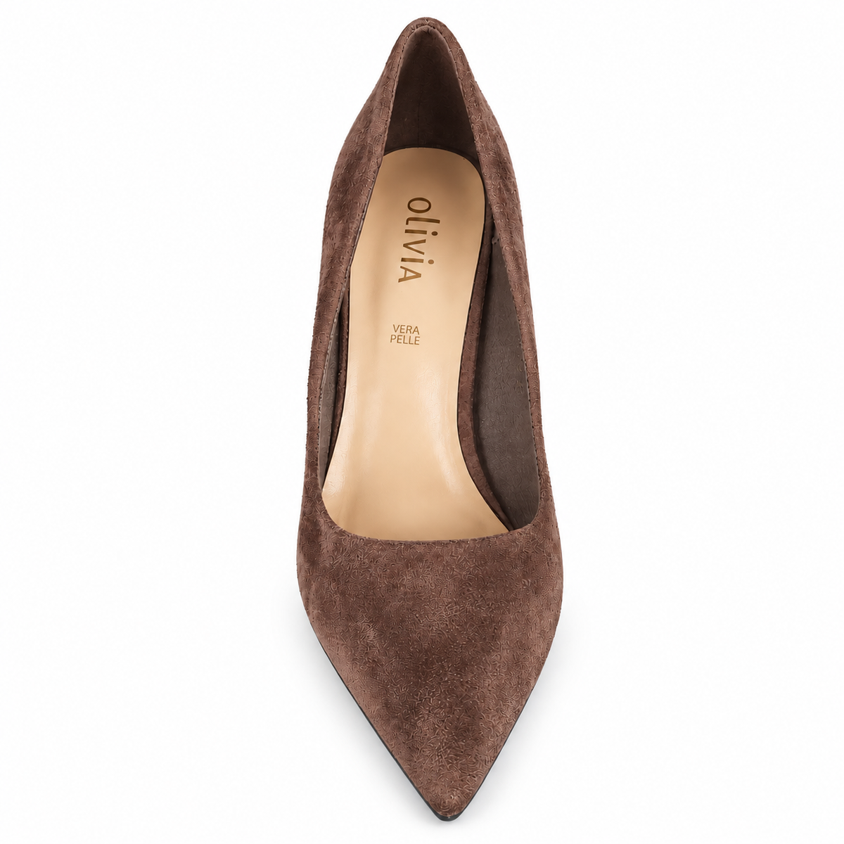 OLIVIA 82188 KHAKI CAMOSCIO su sfondo bianco
