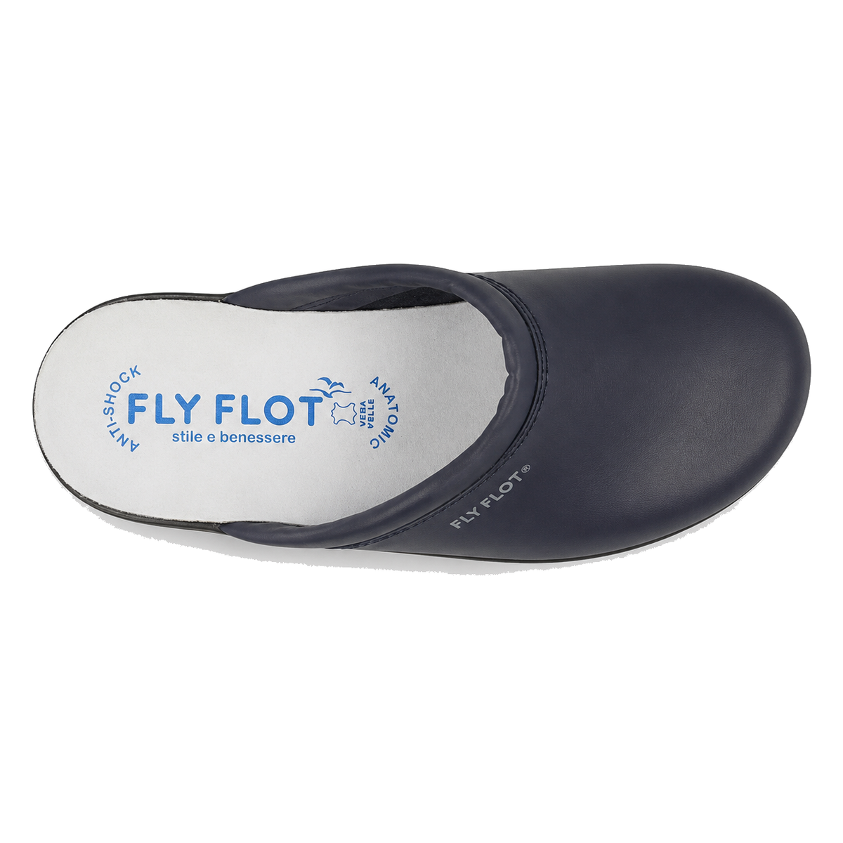 FLY FLOT BLU LISCIA PUNTA CHIUSA