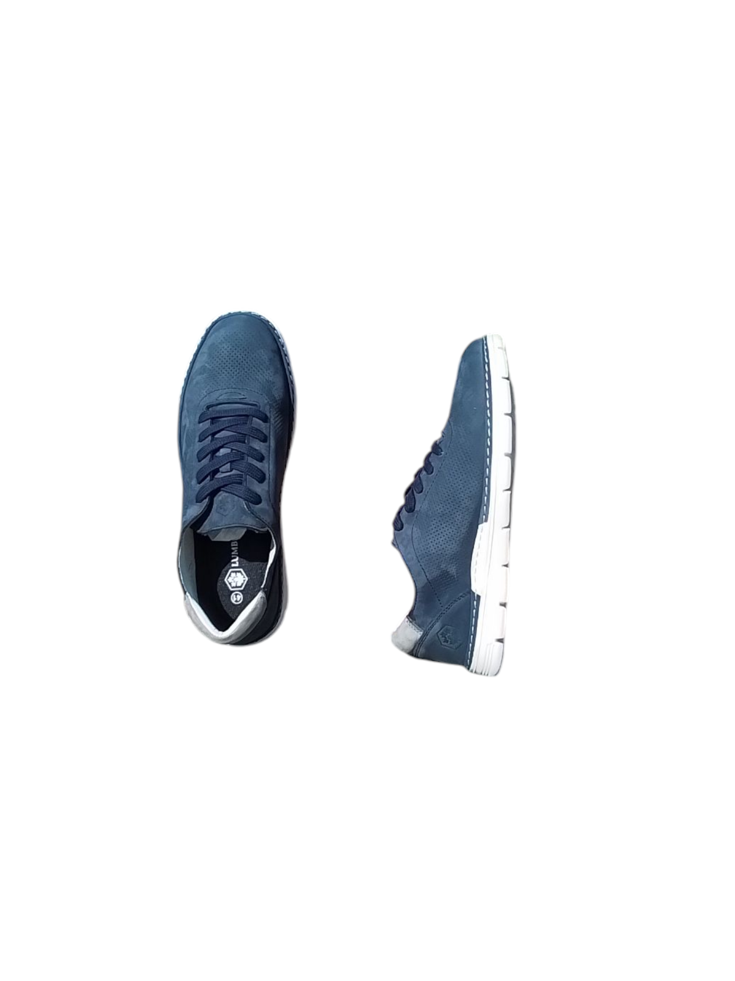 Lumberjack mocassino uomo, art.Gino 7512, colore navy/blue/gray