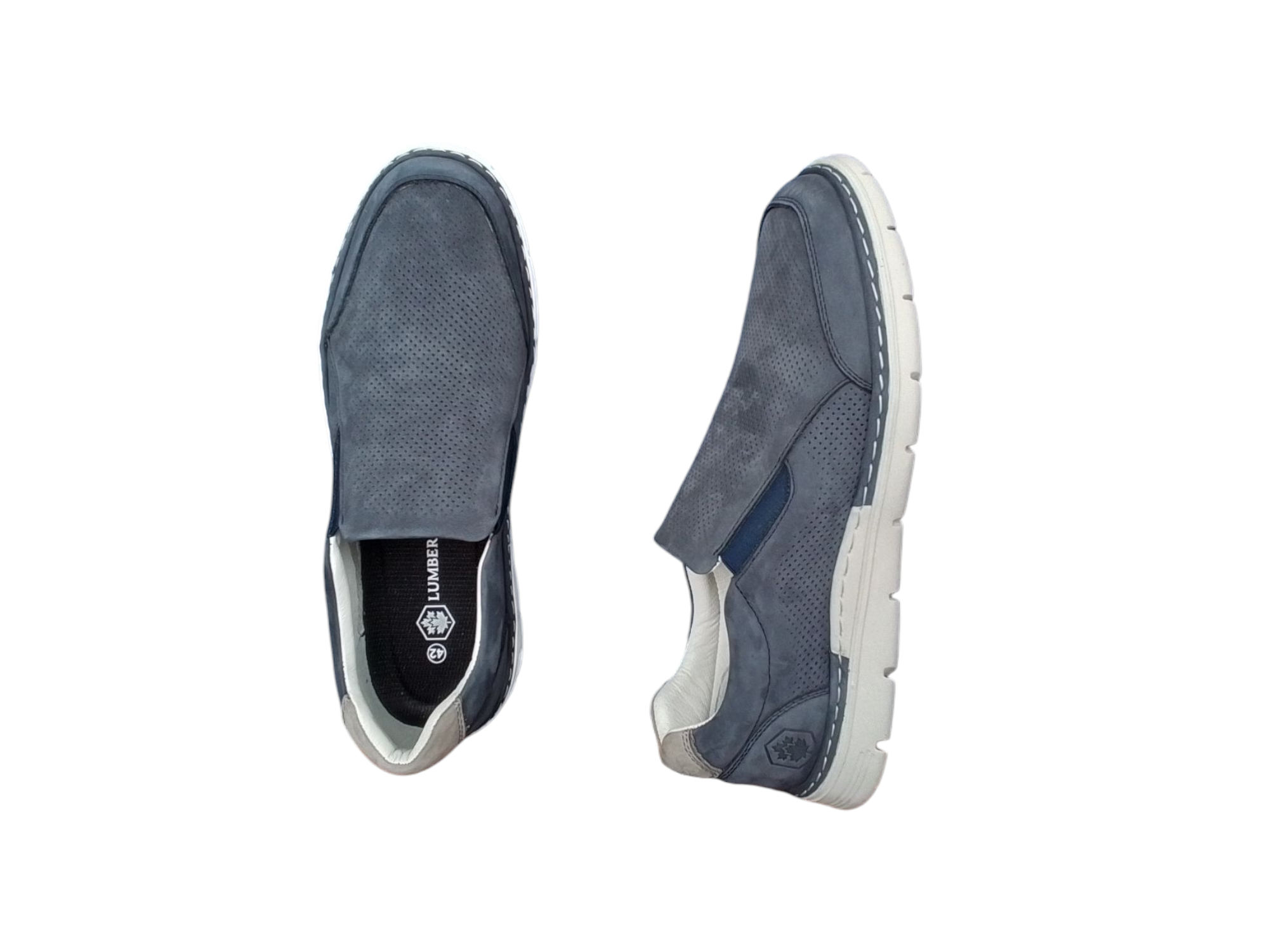 Lumberjack mocassino uomo, art. Gino 7502, colore navy blu