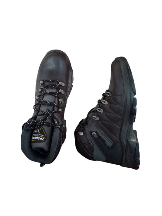 Grisport scarponcino trekking uomo in pelle, art. 14503,colore marrone