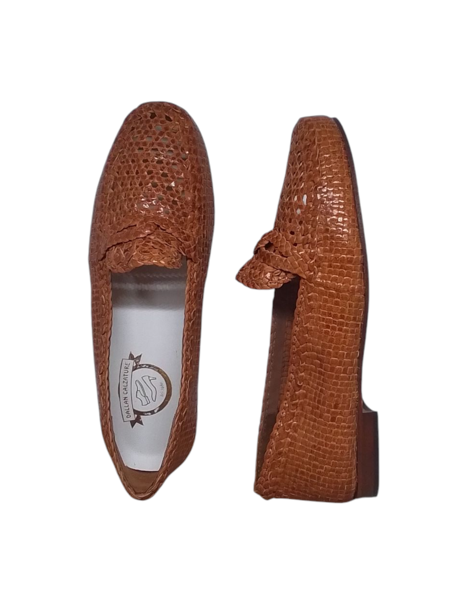 Dallan mocassino donna, art. 105, colore cuoio