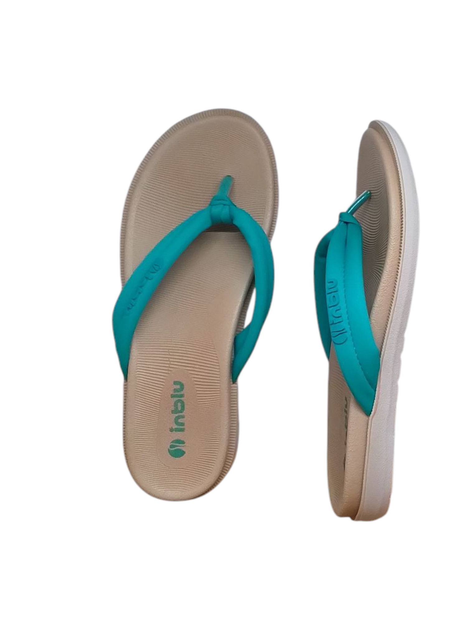 In blu infradito donna, art. SF O4, colore acquamarina