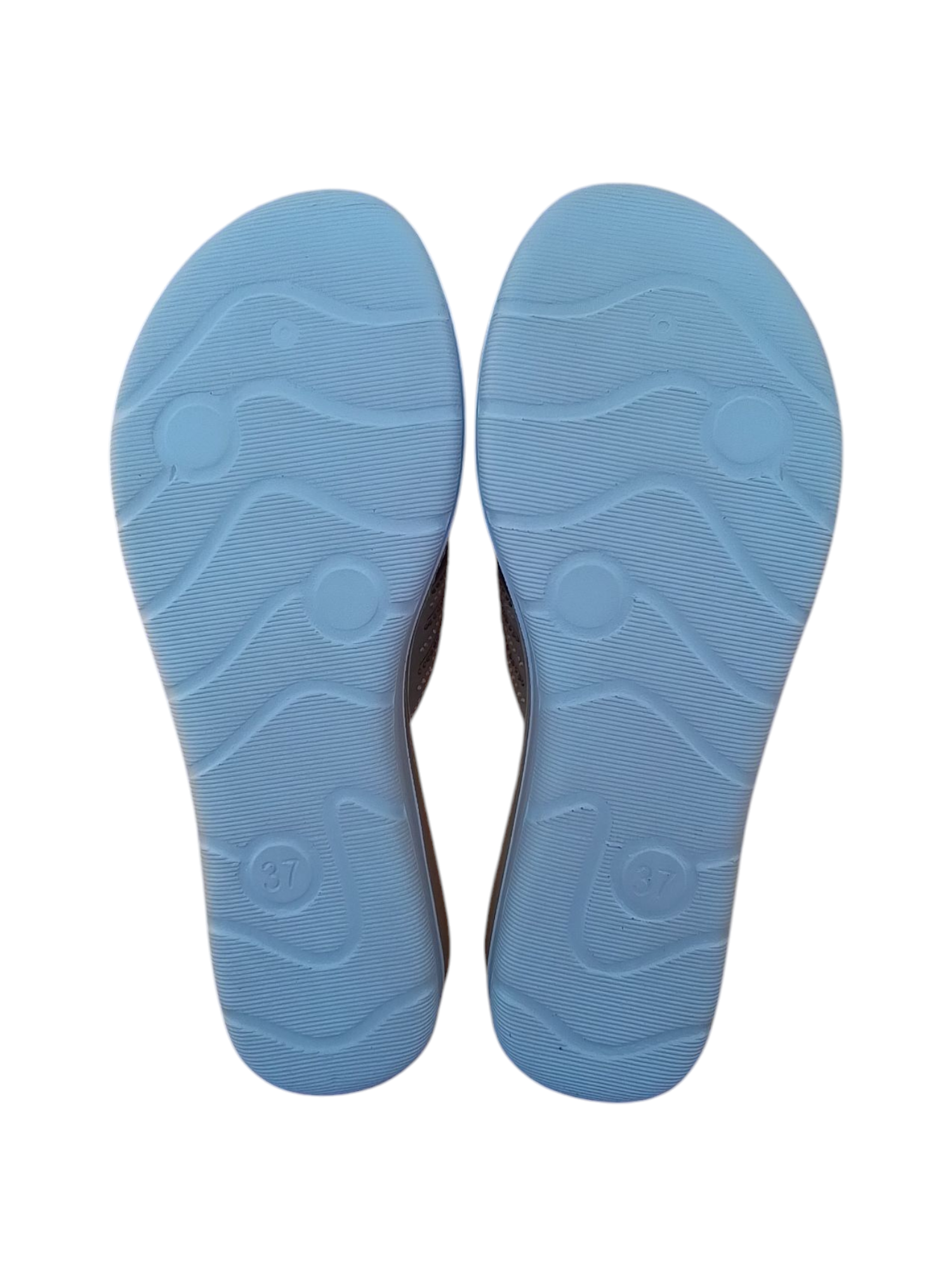 In blu ciabatte donna, art.BV37,colore sabbia