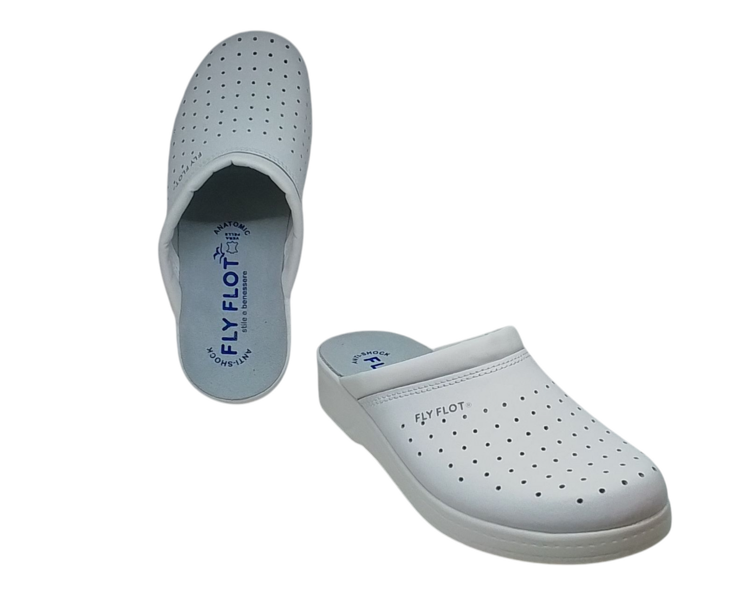 Fly flot sanitario uomo, ART .28093 BC, COLORE BIANCO